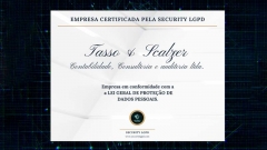 Somos a primeira empresa do Espírito Santo a receber a certificação da Security LGPD